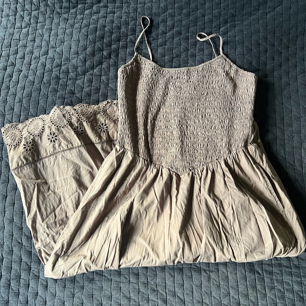 Brown Women's Midi Dress